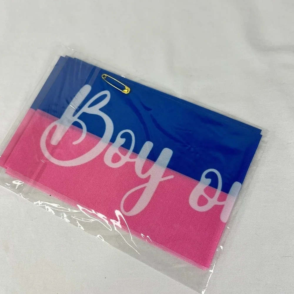 Unbranded Gender Reveal Party Kit Unisex OS Pink Blue NEW Balloons Banner Decor